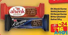 ETİ AHENK ÇİKOLATALI GOFRET 50 G